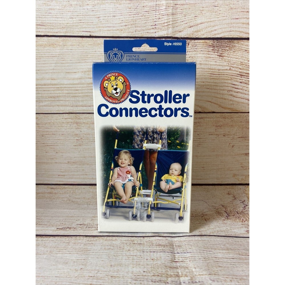Prince Lionheart Set of 3 Stroller Connectors - Made‎ In USA (6550)
